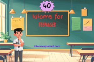 Read more about the article 40 Idioms for Teenager
