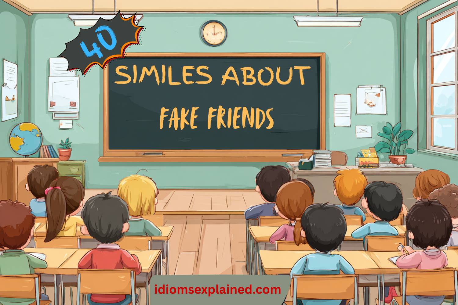 You are currently viewing 40 Similes about Fake Friends