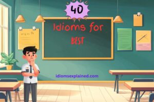 Read more about the article 40 Idioms for Best