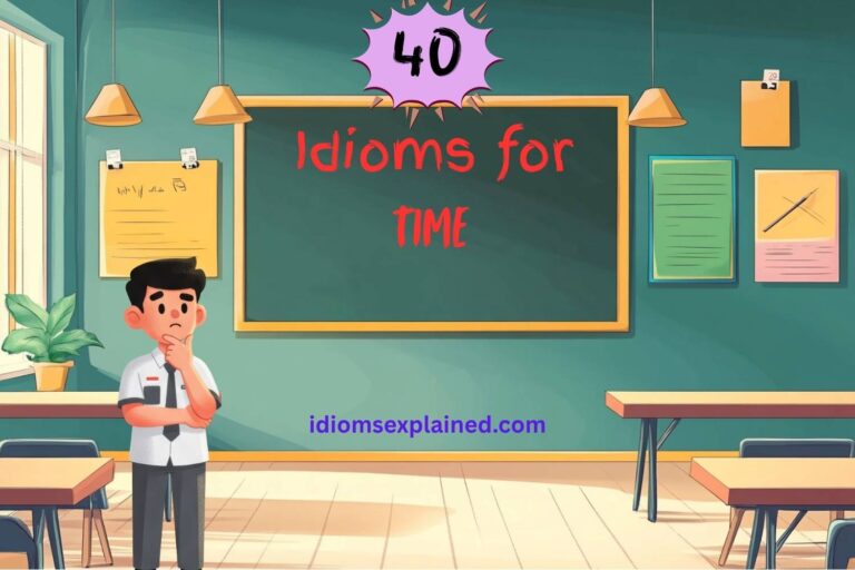 idioms for time
