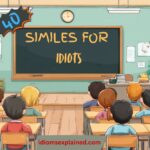 40 Similes for Idiots
