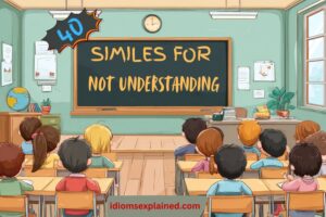 Read more about the article 40 Similes for Not Understanding